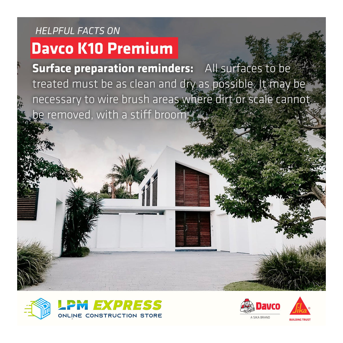 Davco K10 Premium (also Sika K10 Premium)