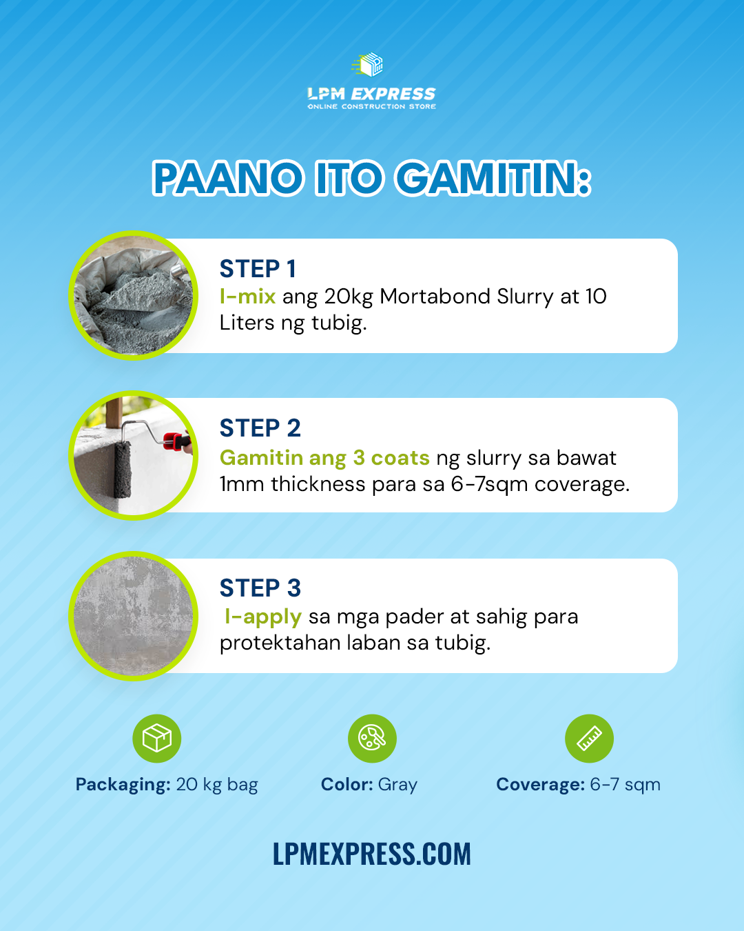 Mortaseal Slurry - retail pack