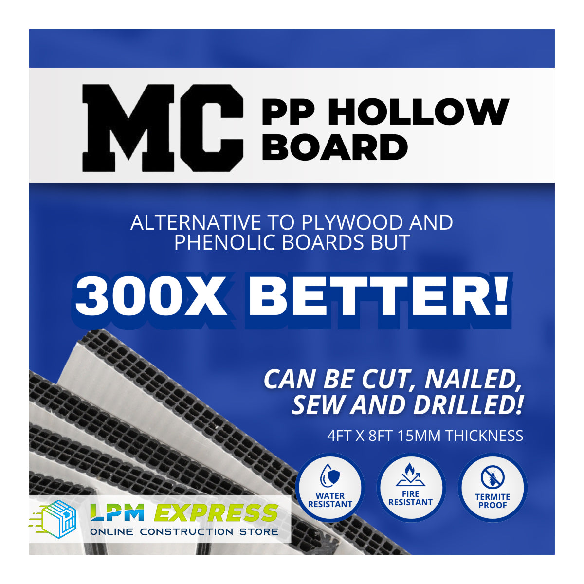 PP Hollow Board - Plastic Phenolic Board