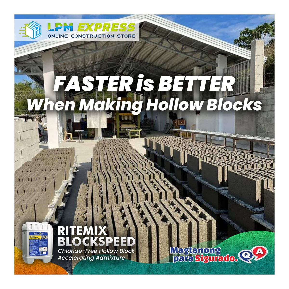 Buildrite Ritemix BlockSpeed