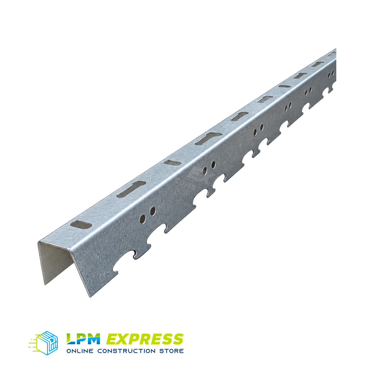 Carrying Channel Clip embedded in a 5m carrying-channel profile