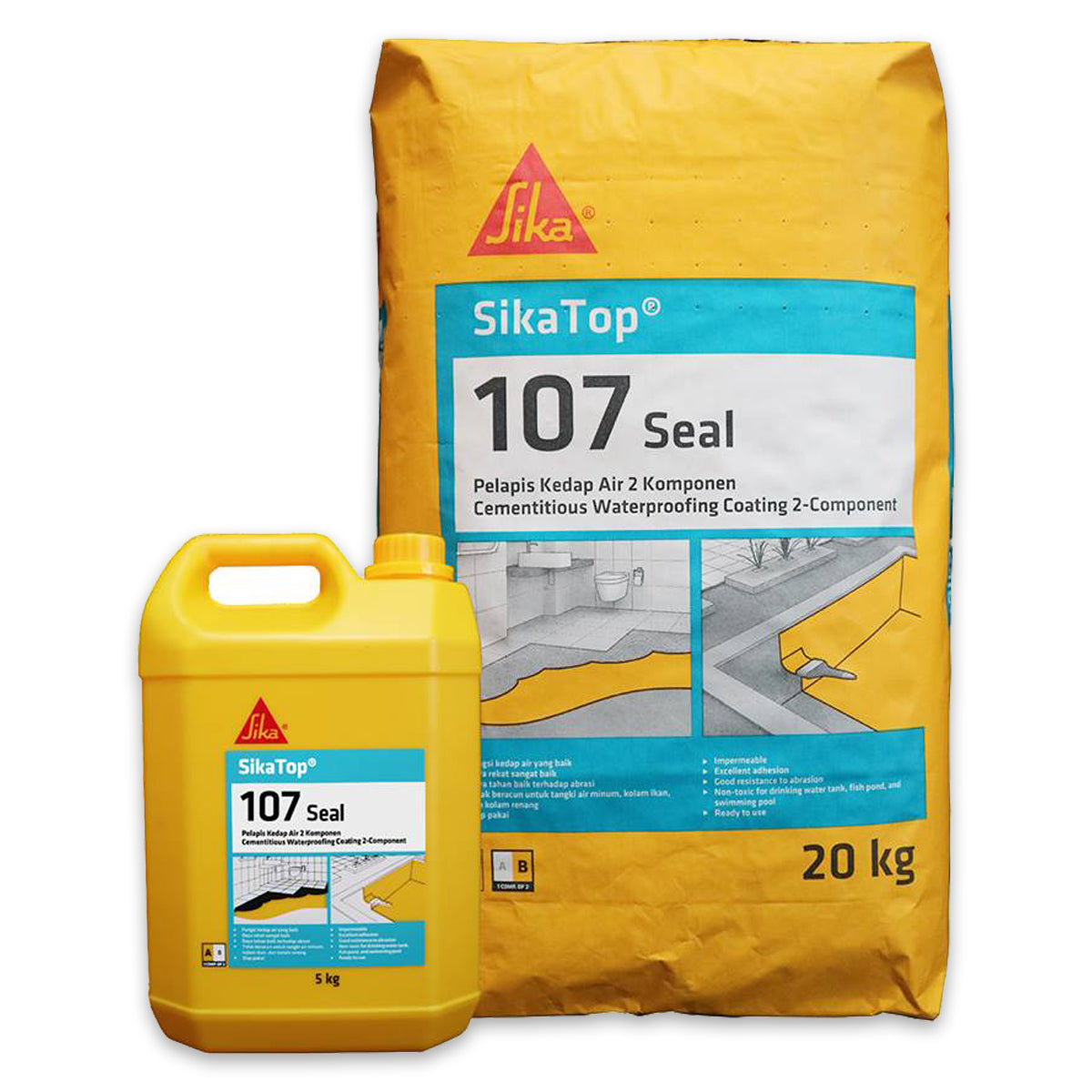 SikaTop Seal 107 Cementitious Waterproofing 西卡 – LPM Express | LPM