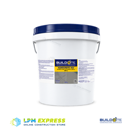 Buildrite Hardcrete 303 floor skim mortar pail