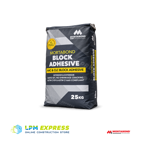 Mortabond Block Adhesive for AAC CLC Block LPM Express