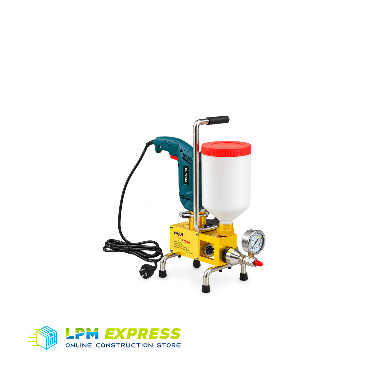 Single-Feed Resin Injection Machine — injection pump