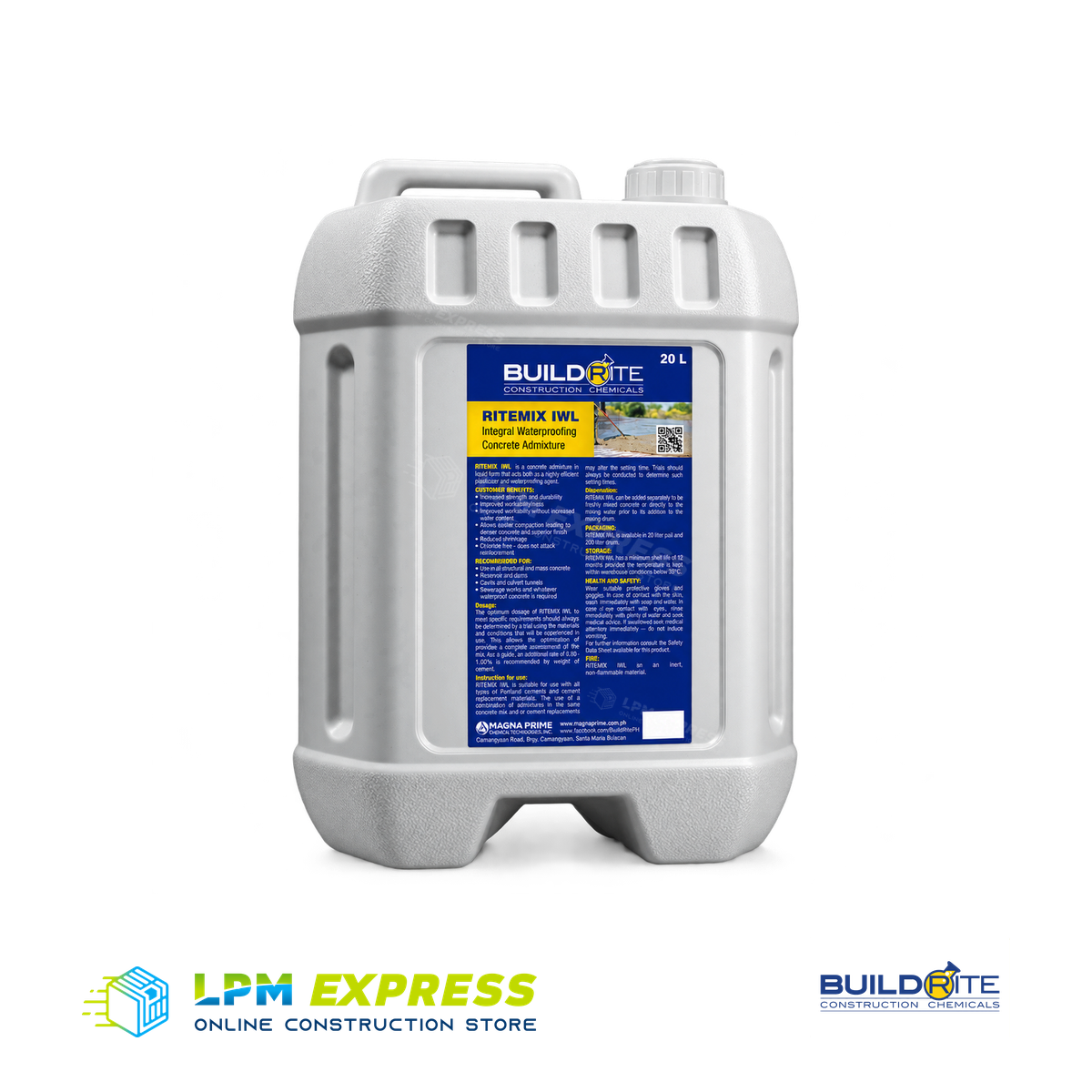 Buildrite Blockout IWL smaller container