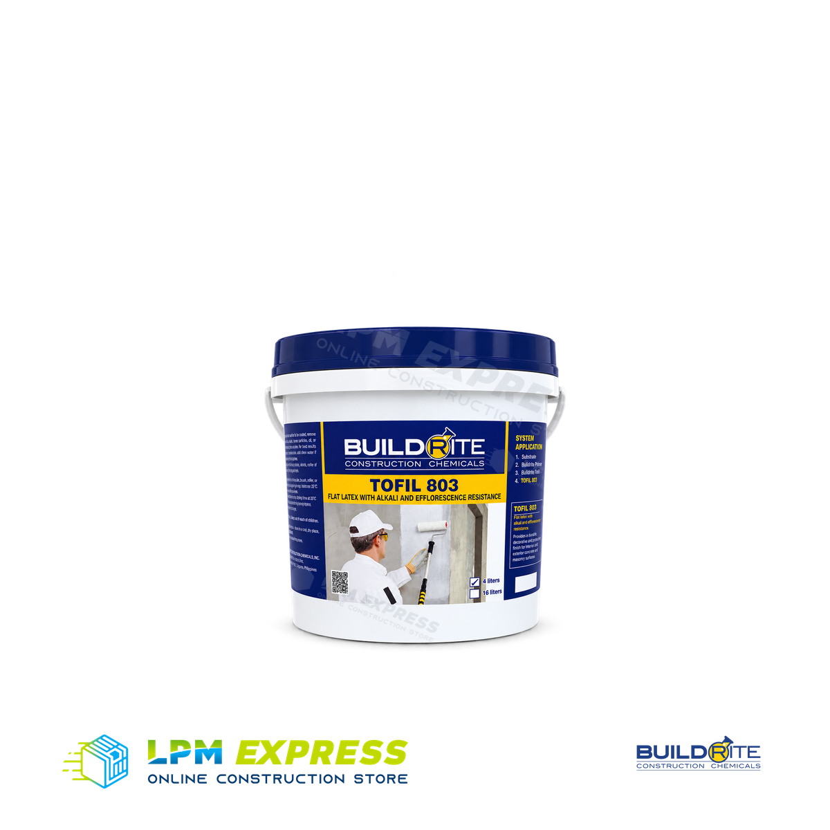 Buildrite Tofil 803 primer and sealer gallon container