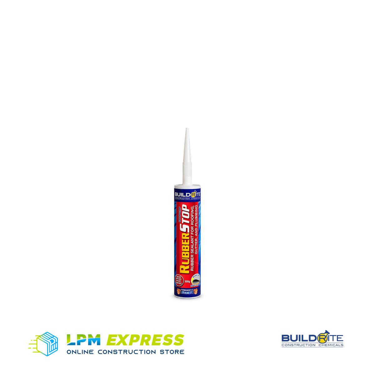 Buildrite Rubberstop silicone sealant cartridge