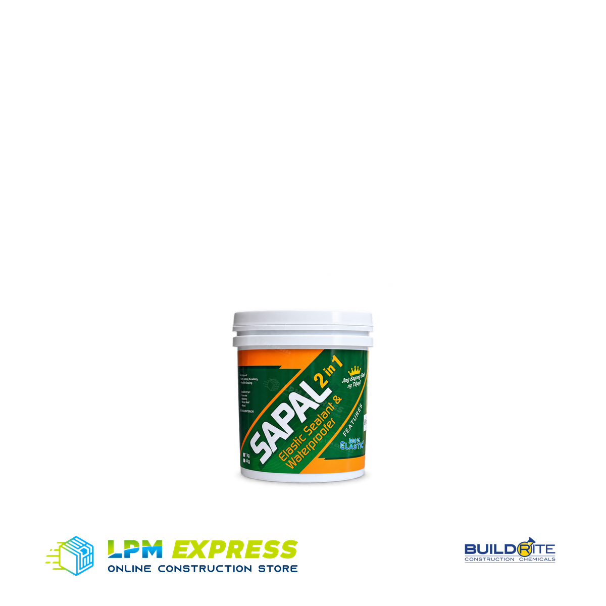 Buildrite Sapal 2-in-1 quart-size container
