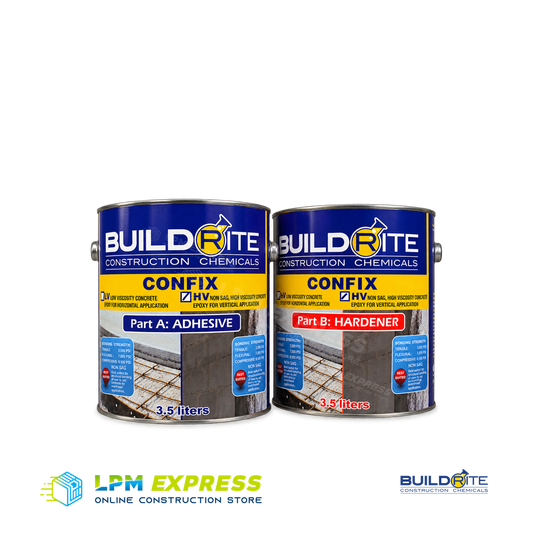 Buildrite Confix HV adhesive and hardener container set