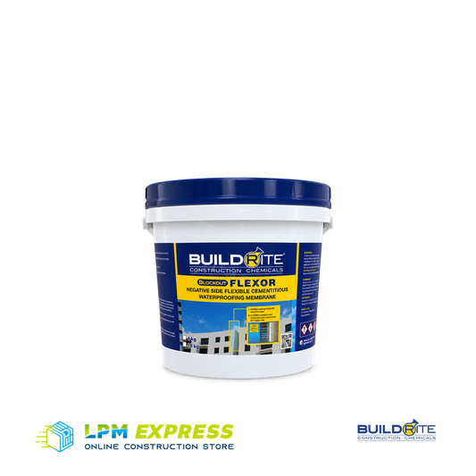 Buildrite Flexor waterproofing set container