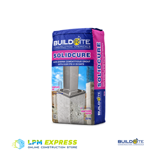 Buildrite Solidcure cementitious grout bag