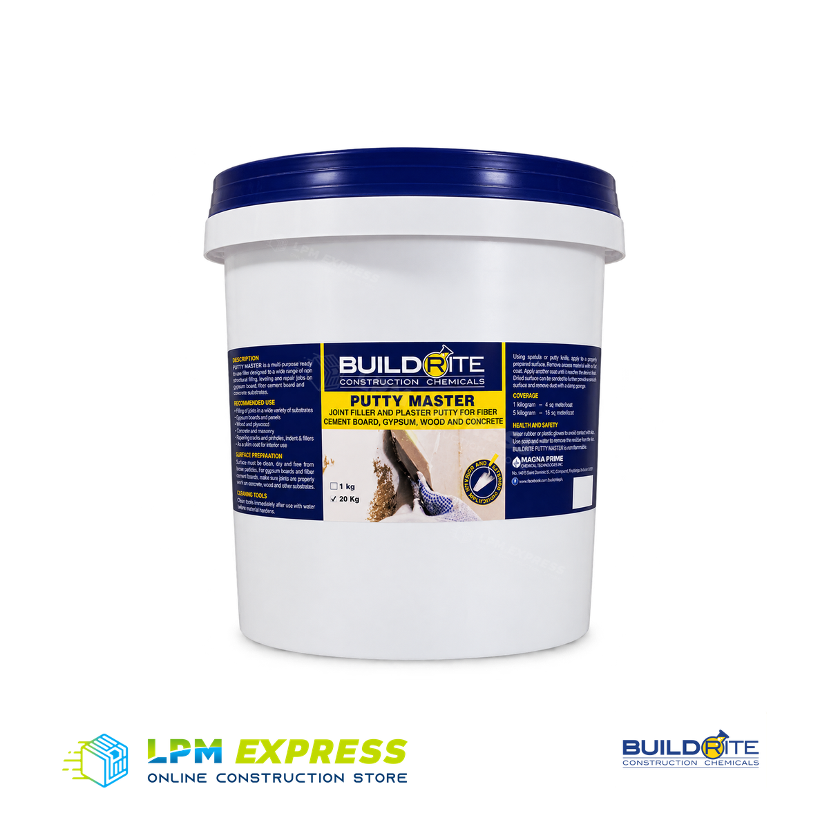 Buildrite Putty Master pail