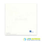 White vinyl flooring surface sample