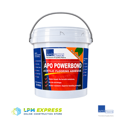 APO Powerbond flooring adhesive pail