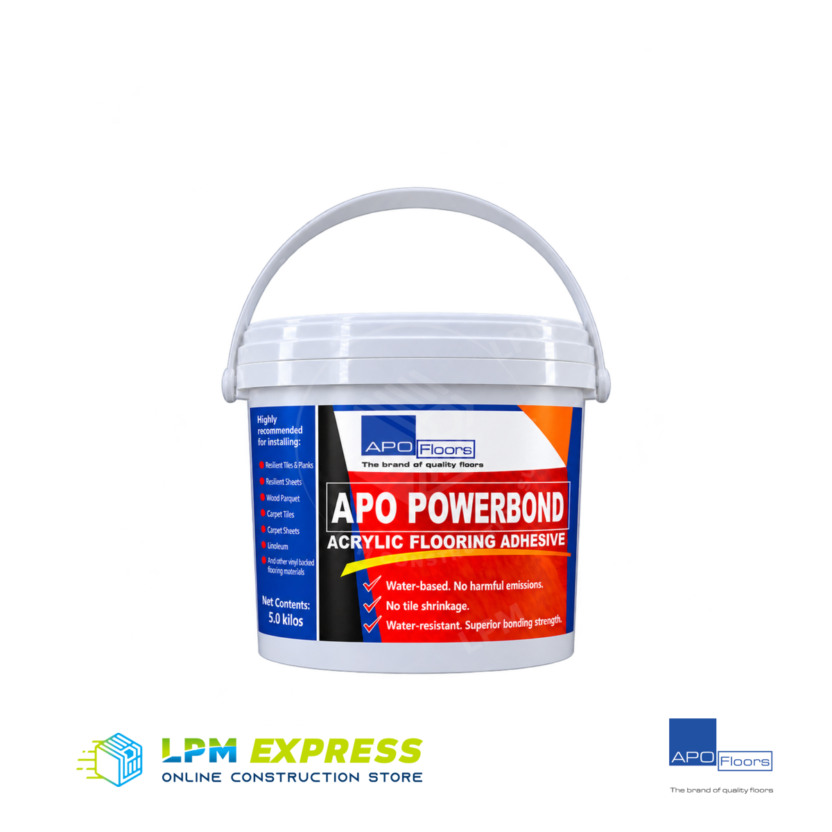 APO Powerbond large adhesive container