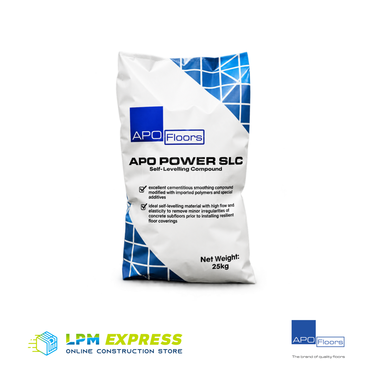 APO Power SLC Regular self-leveling compound bag
