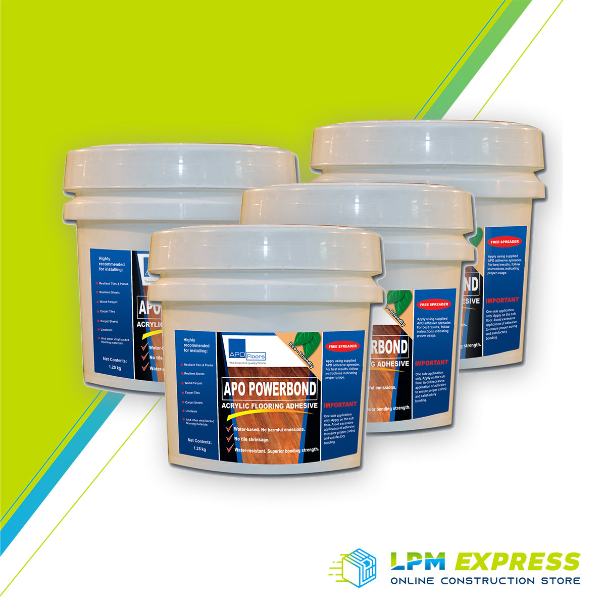 Bundle Deal: 8 gallons Apo Powerbond