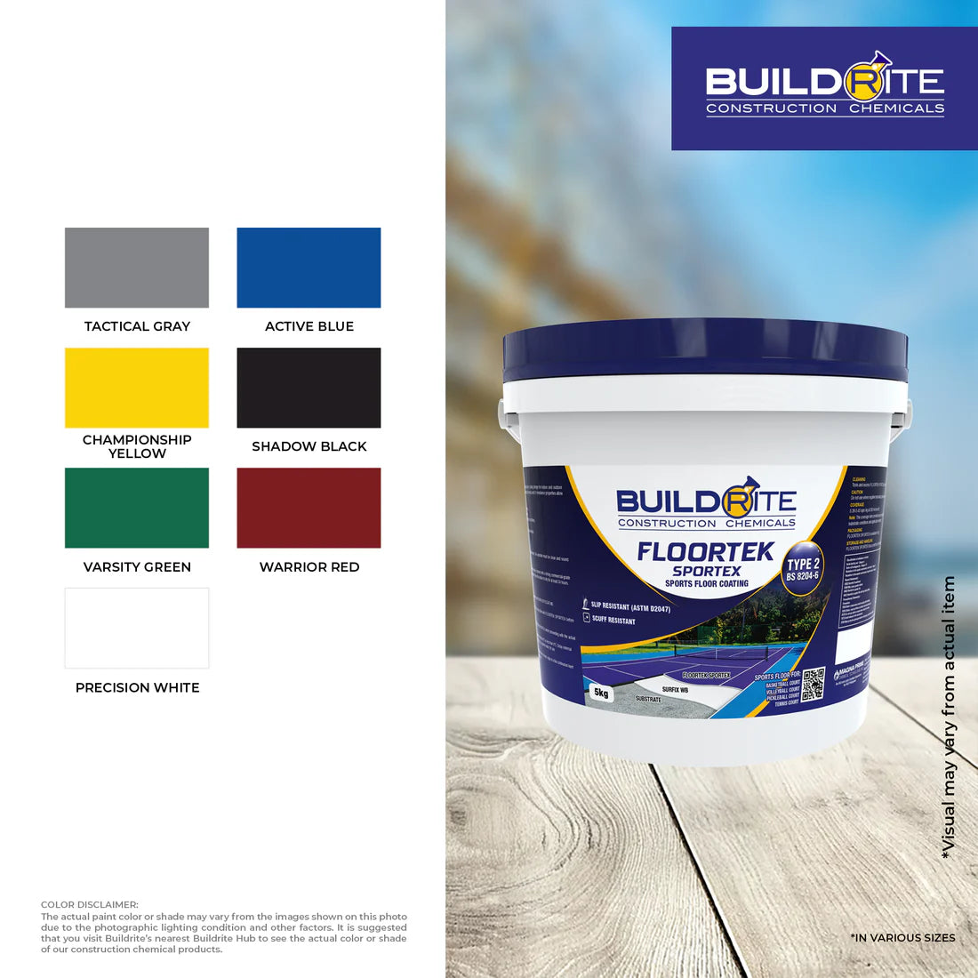 Buildrite Floortek Sportex