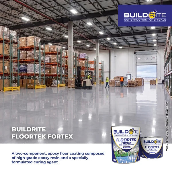 Buildrite Floortek Fortex Epoxy Floor Coating