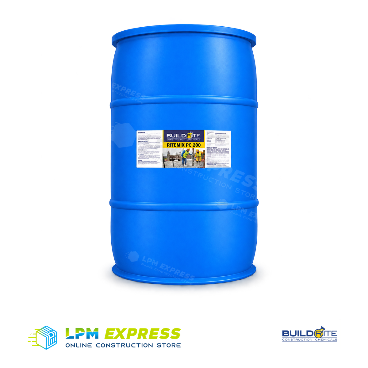 Buildrite Ritemix PCR 200 Concrete Admixture