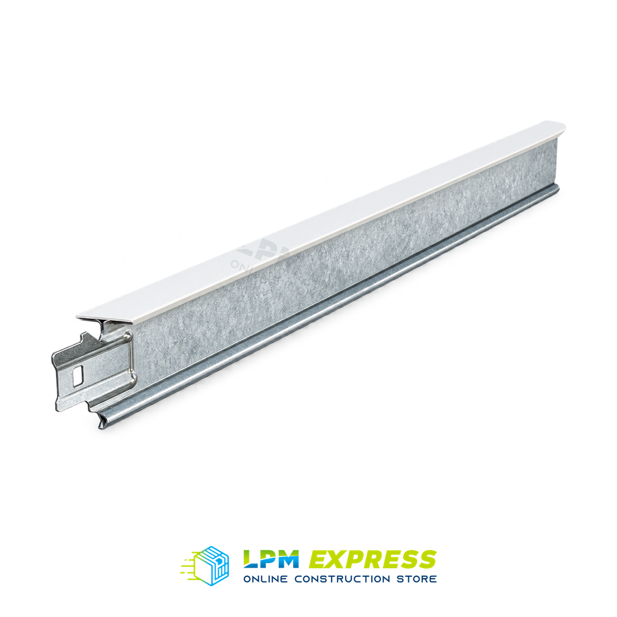 CMT White T-Runner Ceiling Grid — Cross Tee profile