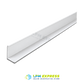 CMT White T-Runner Ceiling Grid — Wall Angle profile
