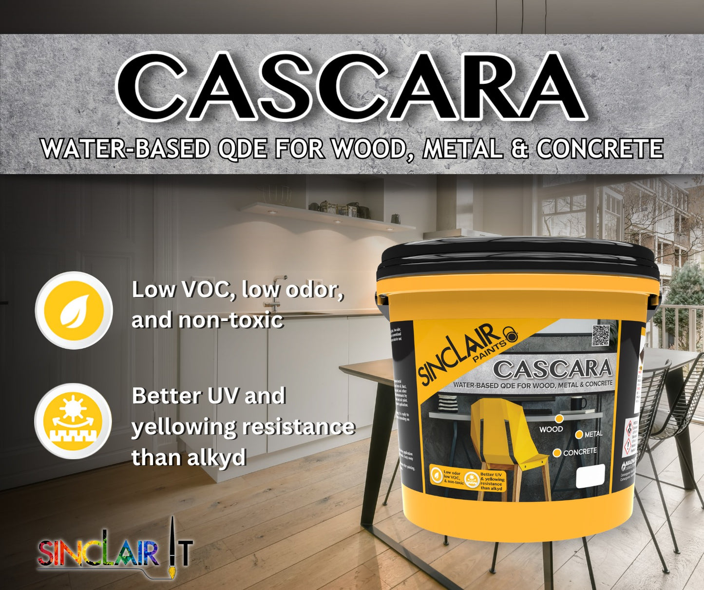 Sinclair CASCARA - Water-based QDE