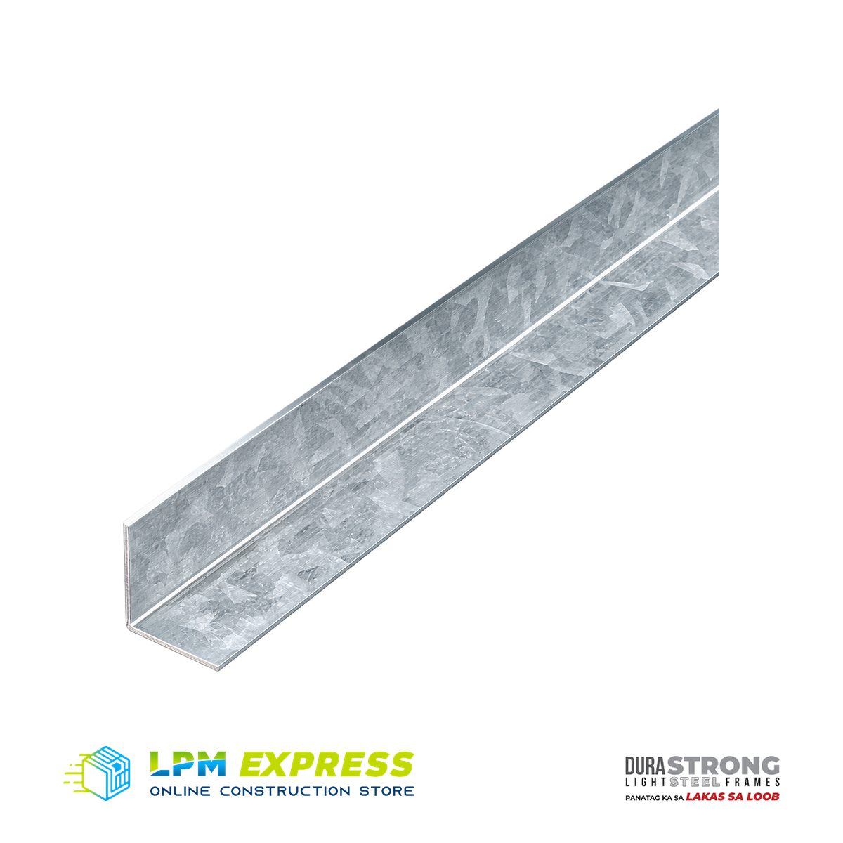 DuraStrong GI Wall Angle 3 m — wall angle profile