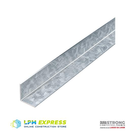 DuraStrong GI Wall Angle 3 m — wall angle profile