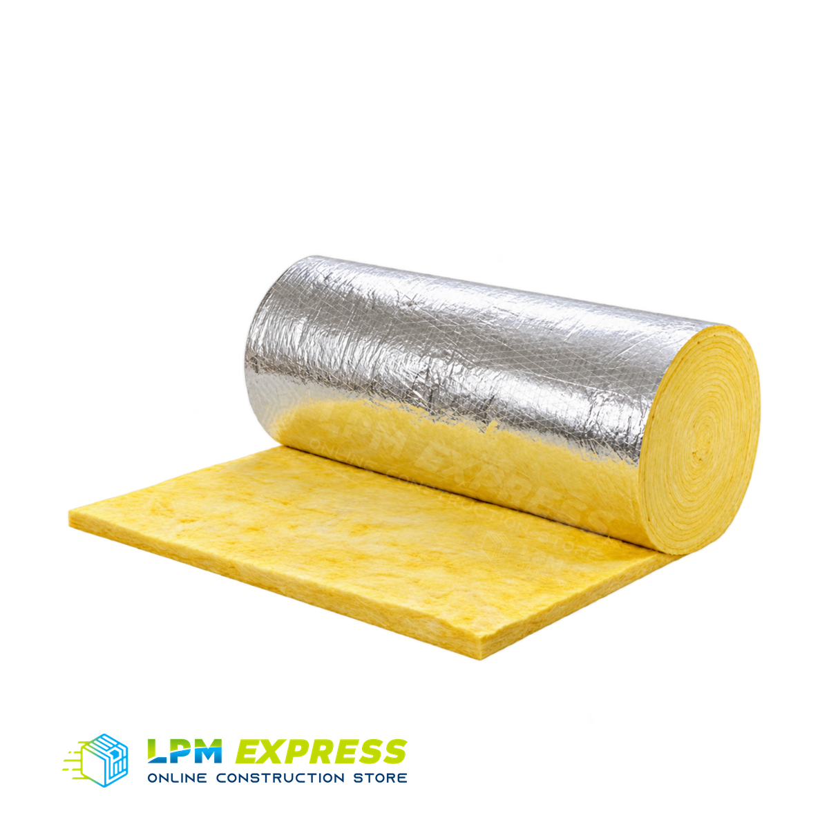 Fiberglass Glasswool Insulation Rolls — foil-faced glasswool roll