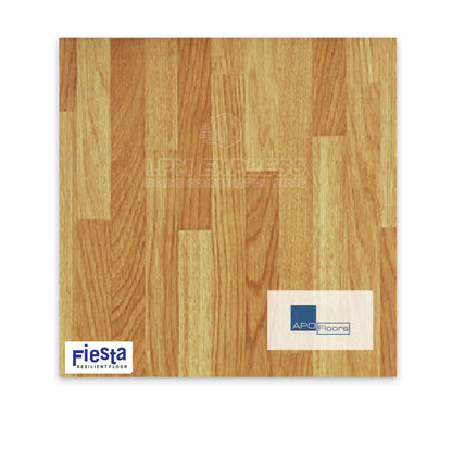 APO Fiesta Vinyl Floor Tiles — Caramel Taupe design sample