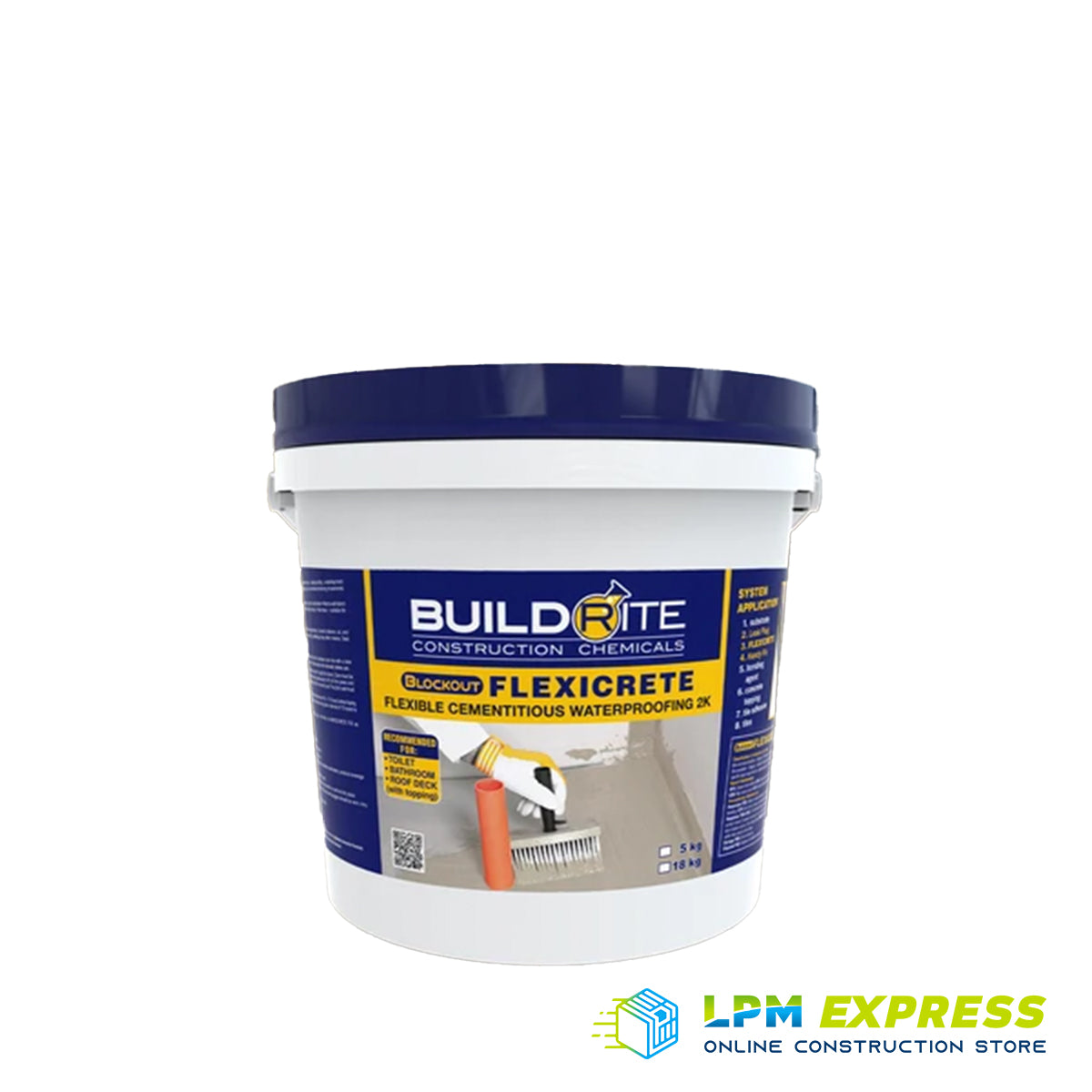 Buildrite Blockout Flexicrete