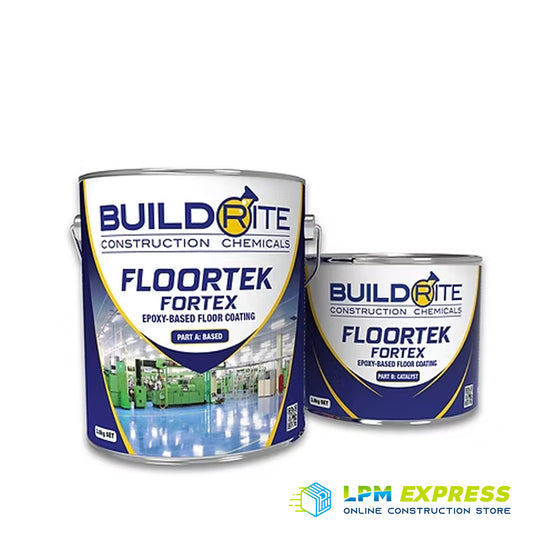Buildrite Floortek Fortex Epoxy Floor Coating