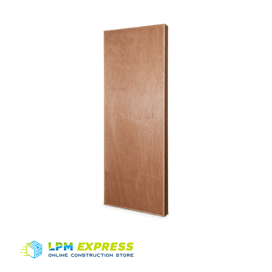 Wooden plywood-faced flush interior door