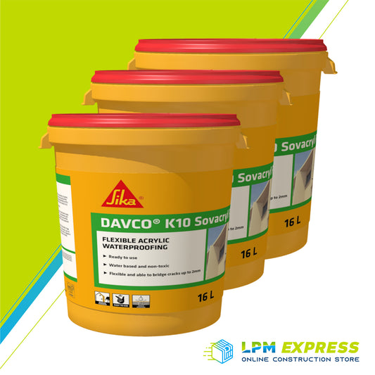 Bundle Deal: 4 pails Davco K10 Sovacryl