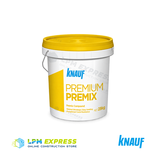 Knauf Premium Premix joint compound pail 28kg LPM Express