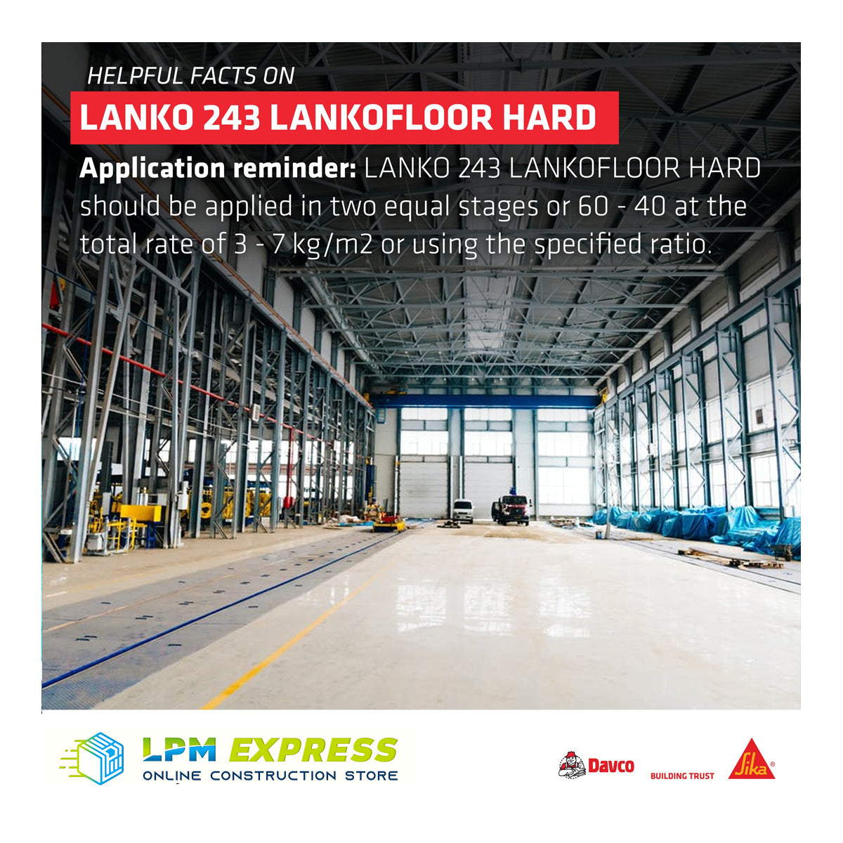 Lanko 243 Lankofloor 硬西卡