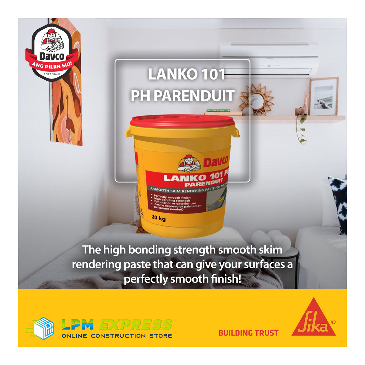 Bundle Deal: 5 pails Lanko 101 (SikaWall 101)