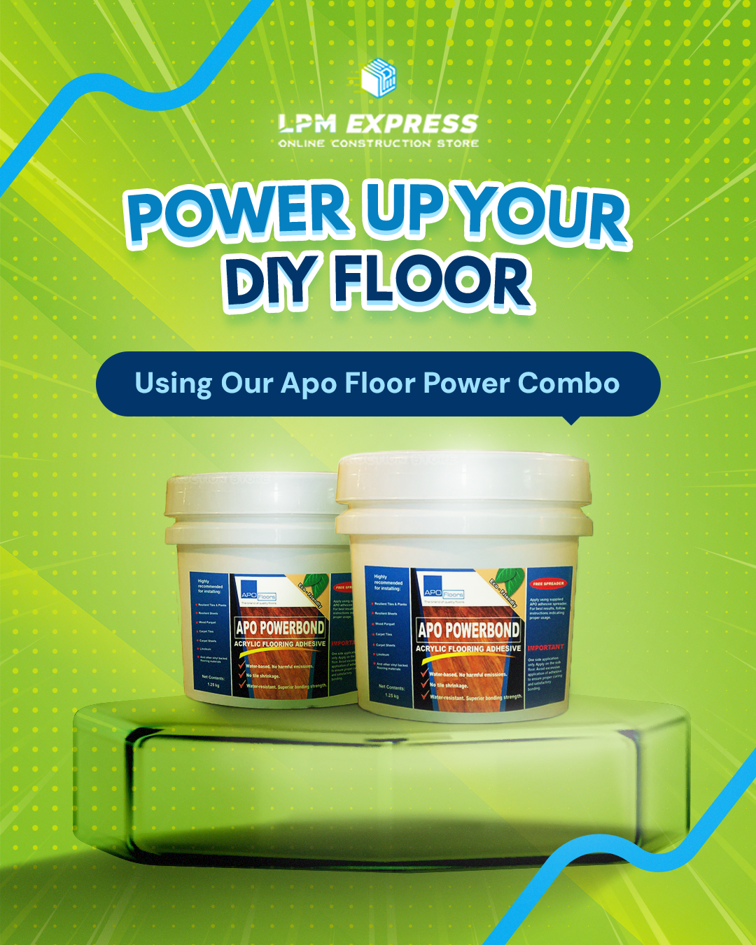 Apo Floors FIESTA POWER COMBO