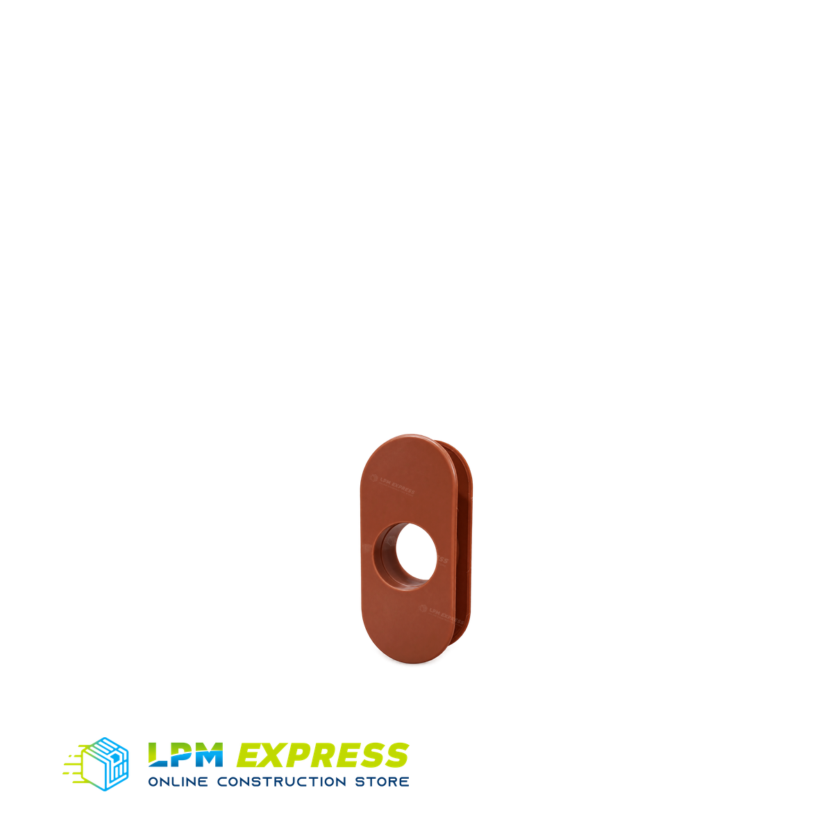 PVC Door Knob Pad — Brown door pad