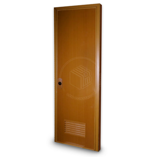 PVC Door with Jamb - VG Woodgrain