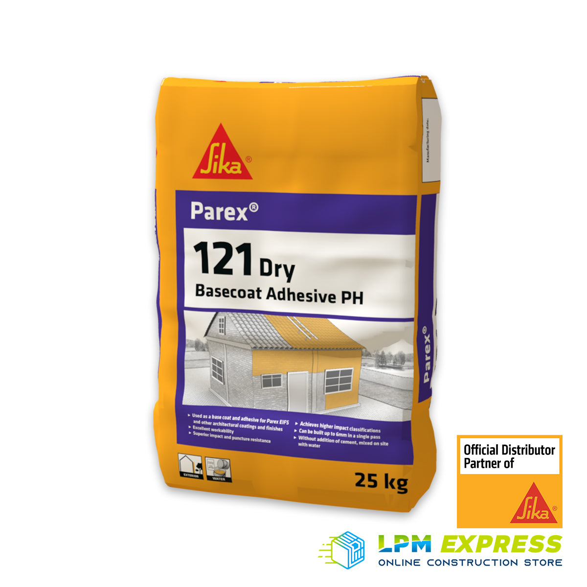 Parex 121 Basecoat & Adhesive
