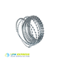 Coiled razor wire