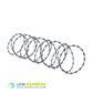 Extended razor-wire coils