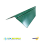 APO Galfan Roofing Ridge Roll — green ridge cap