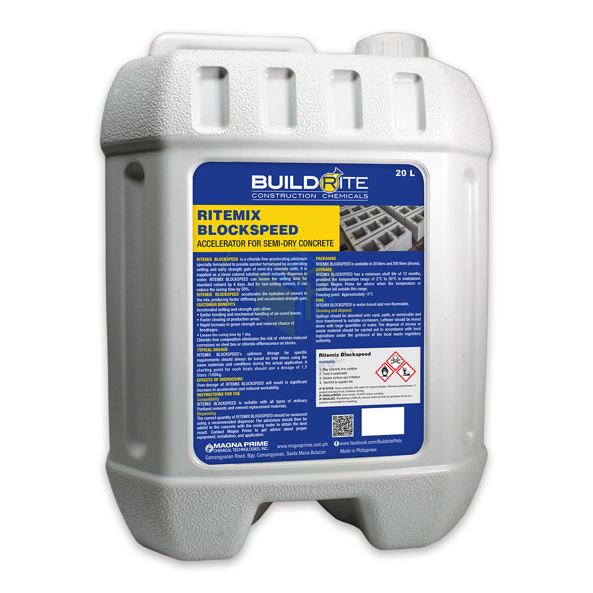 Buildrite Ritemix BlockSpeed – LPM Express | LPM Construction Supply