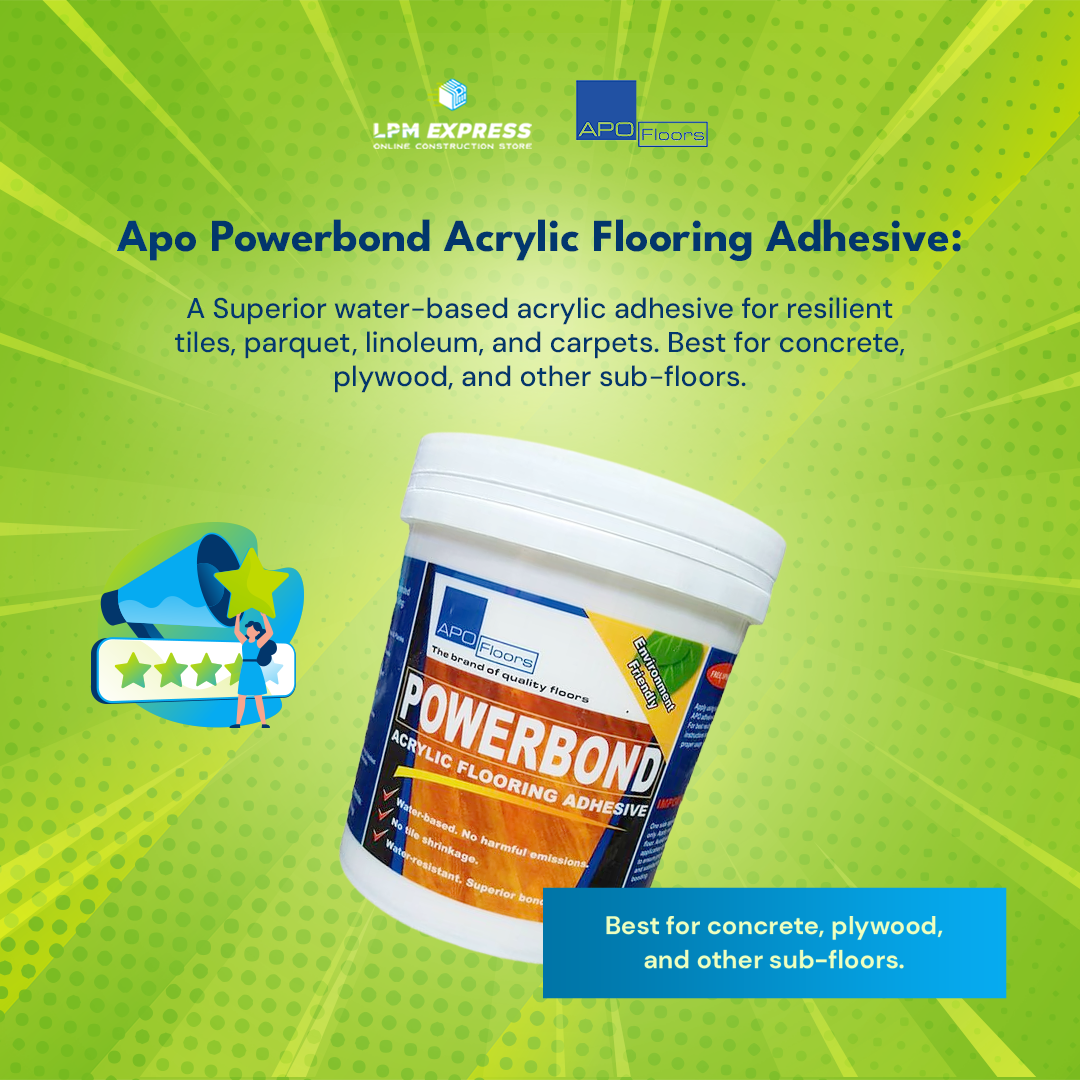 Apo Powerbond Acrylic Flooring Adhesive LPM Express LPM