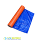 Sakolin Orange-Blue Tarpaulin Roll — Blue and Orange tarpaulin roll