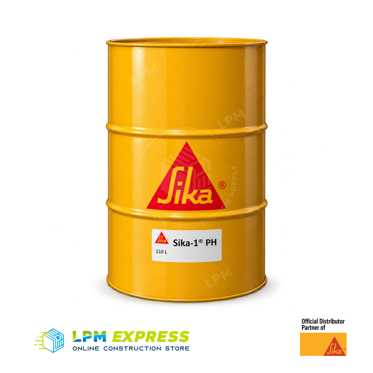 Sika-1 Waterproofing Admixture 210L — 210L admixture drum